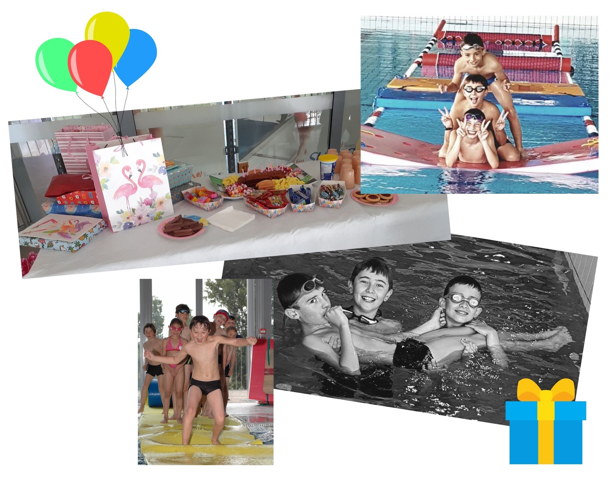 Anniversaire enfant Montage photo